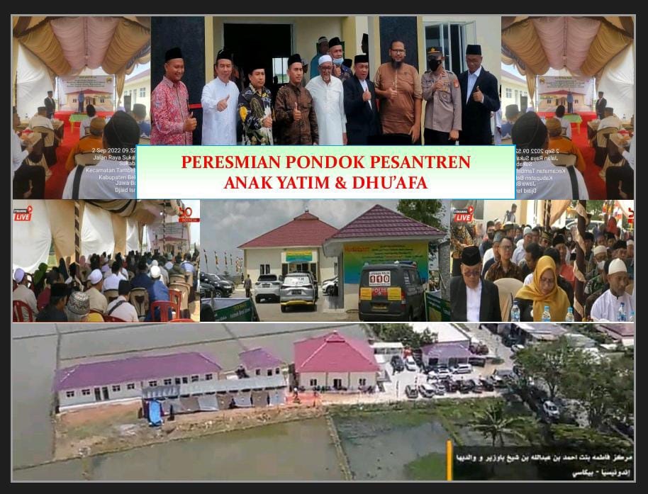 PERESMIAN PONDOK PESANTREN